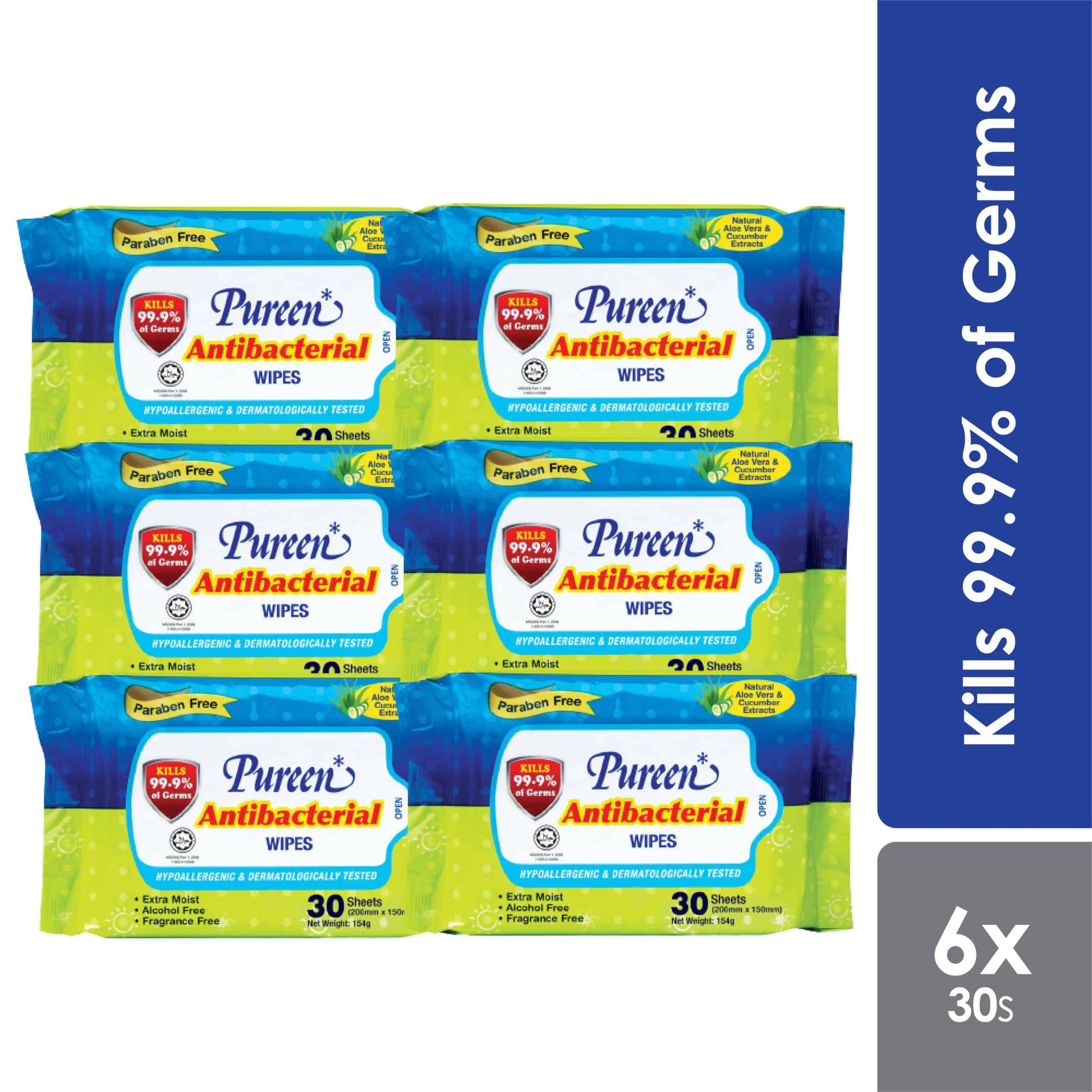 pureen-antibacterial-wipes-6x30s-free-hand-sanitizer-50ml
