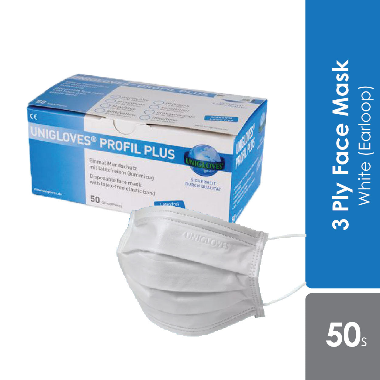 unigloves-profil-3-ply-face-mask-white-ear-loop-50s-medical-face-mask
