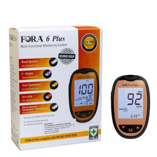 fora-6-plus-multi-parameter-monitoring-system-with-glucose-strip-10s