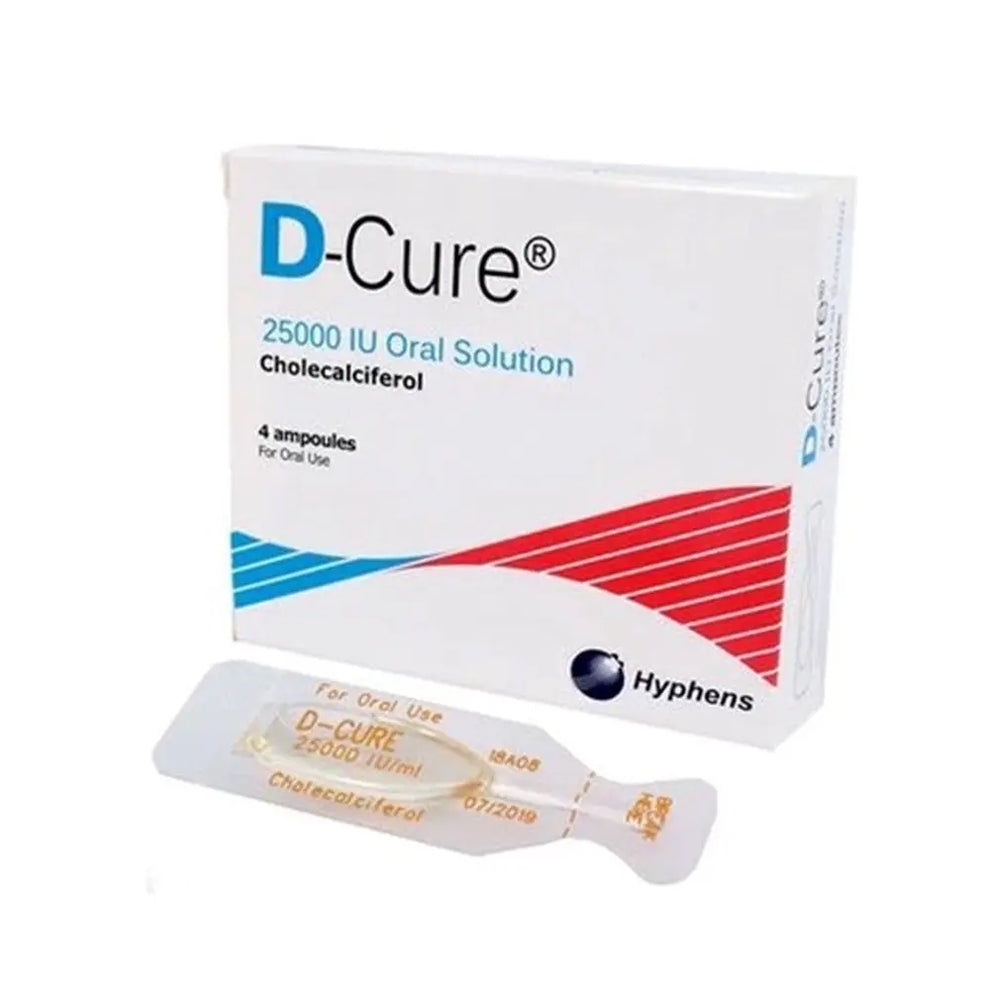 D-CURE 25000 IU ORAL SOLUTION 4S - Alpro Pharmacy
