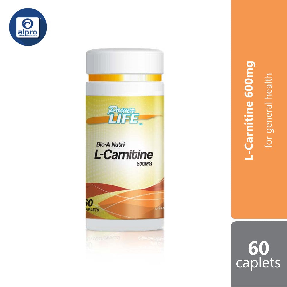 Powerlife Bio-A Nutri L-Carnitine 600mg 60s - Alpro Pharmacy Powerlife Bio-A Nutri L-Carnitine 600mg 60s - Alpro Pharmacy