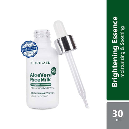 chriszen-98-aloe-vera-rice-milk-collagen-brightening-essence-30ml-moisturizing-soothing