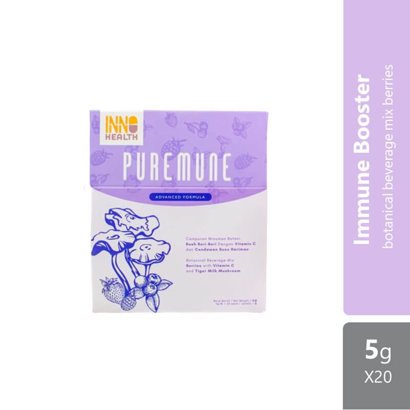 Puremune Botanical Beverage Mix Berries 5g 20s - Alpro Pharmacy