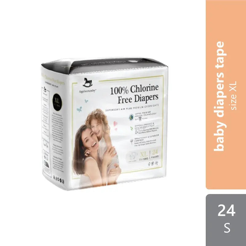 applecrumby-chlorine-free-tape-diaper-s-xl-size product image 1