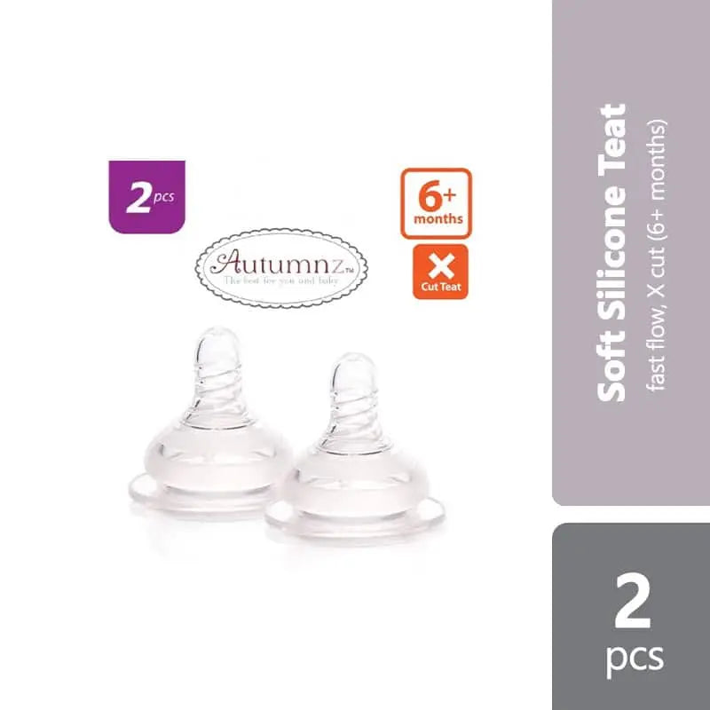 autumnz-soft-silicone-teat-fast-slow-flow-x