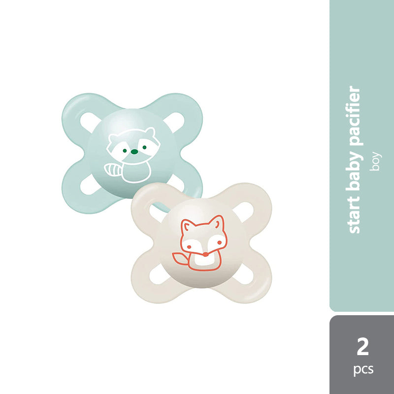 mam-start-baby-pacifier-0-2-months-twin-pack-multiple-designs product image 1