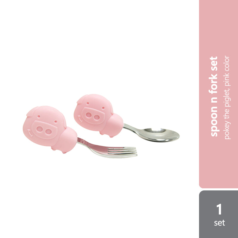 marcus-and-marcus-palm-grasp-spoon-n-fork-set-multiple-designs product image 1
