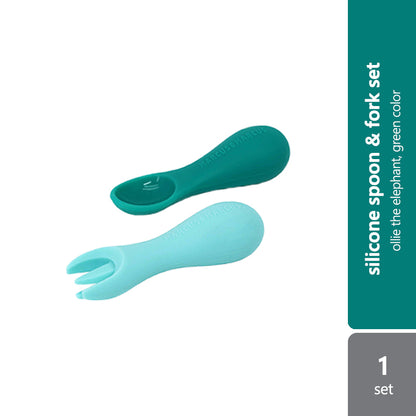 marcus-and-marcus-silicone-palm-grasp-spoon-n-fork-multiple-designs product image 1