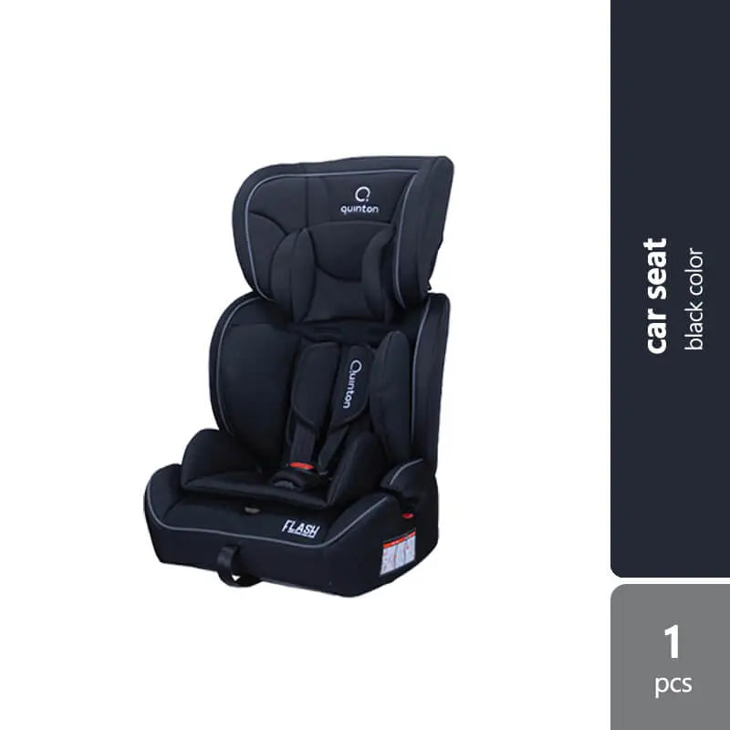 quinton-flash-booster-seat-black-red product image 1