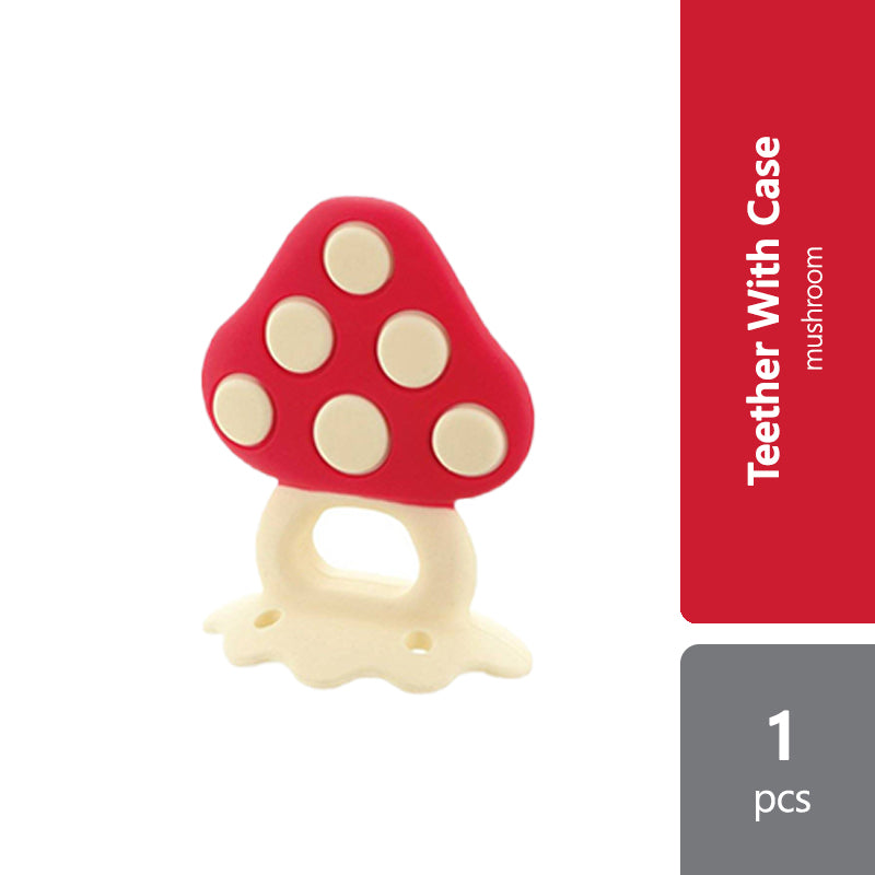 richell-teether-corn-grape-mushroom-with-case-mushroom