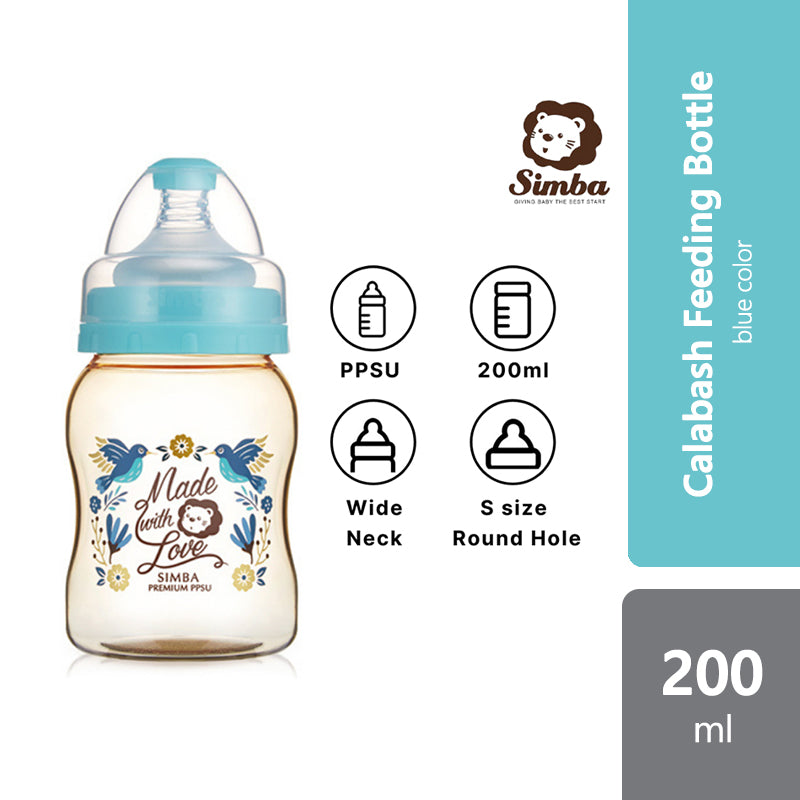 simba-dorothy-wonderland-ppsu-wide-neck-calabash-feeding-bottle-200ml-blue-green-blue