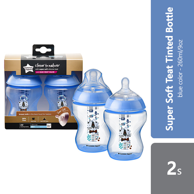 tommee-tippee-closer-to-nature-tinted-bottle-2s-260ml-multiple-colours-blue