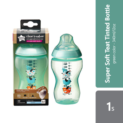 tommee-tippee-closer-to-nature-tinted-bottle-1s-260ml-340ml-multiple-colours product image 1