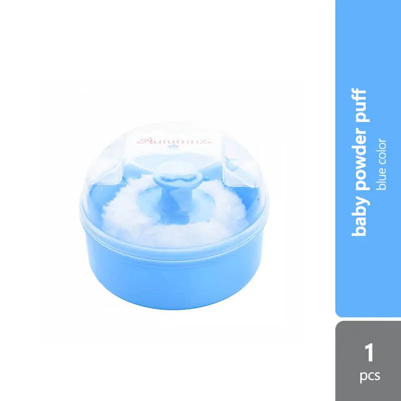 autumnz-baby-powder-puff-blue-pink product image 1