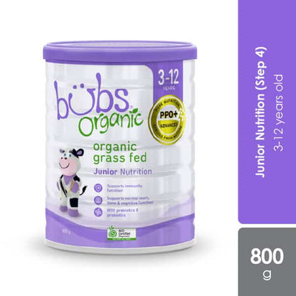 bubs-organic-grass-fed-junior-nutrition-s4-800g