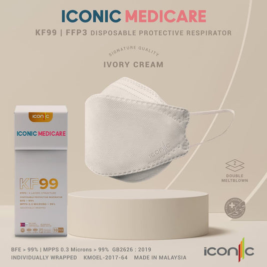 iconic-kf99-disposable-protective-respirator-adults-kids-mask-ivory-cream
