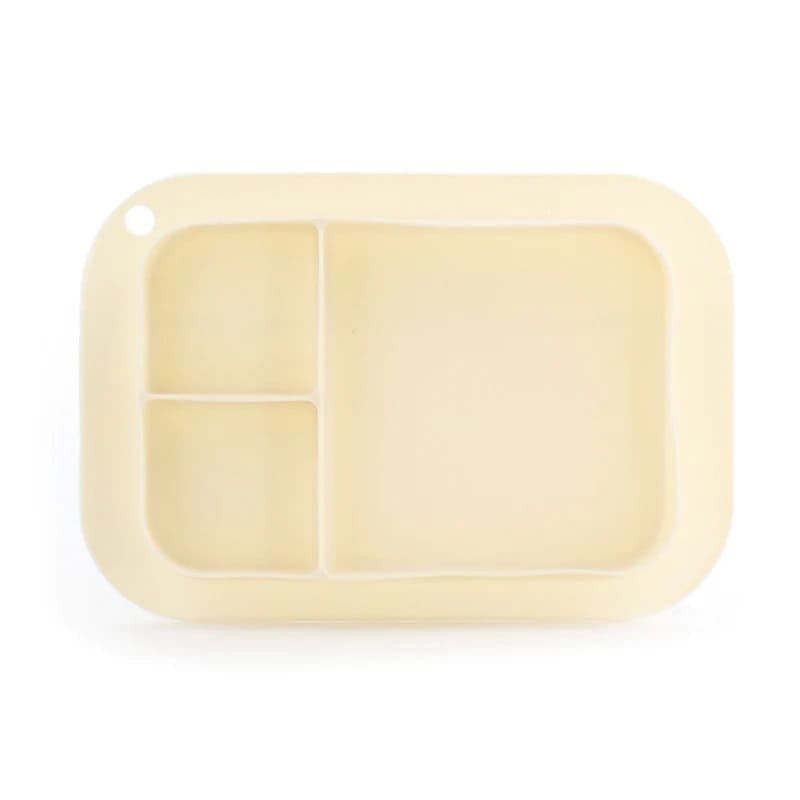sugi-meiwa-kids-silicon-plate-grey-beige-1s-easy-to-use-kids-silicone-plate-beige