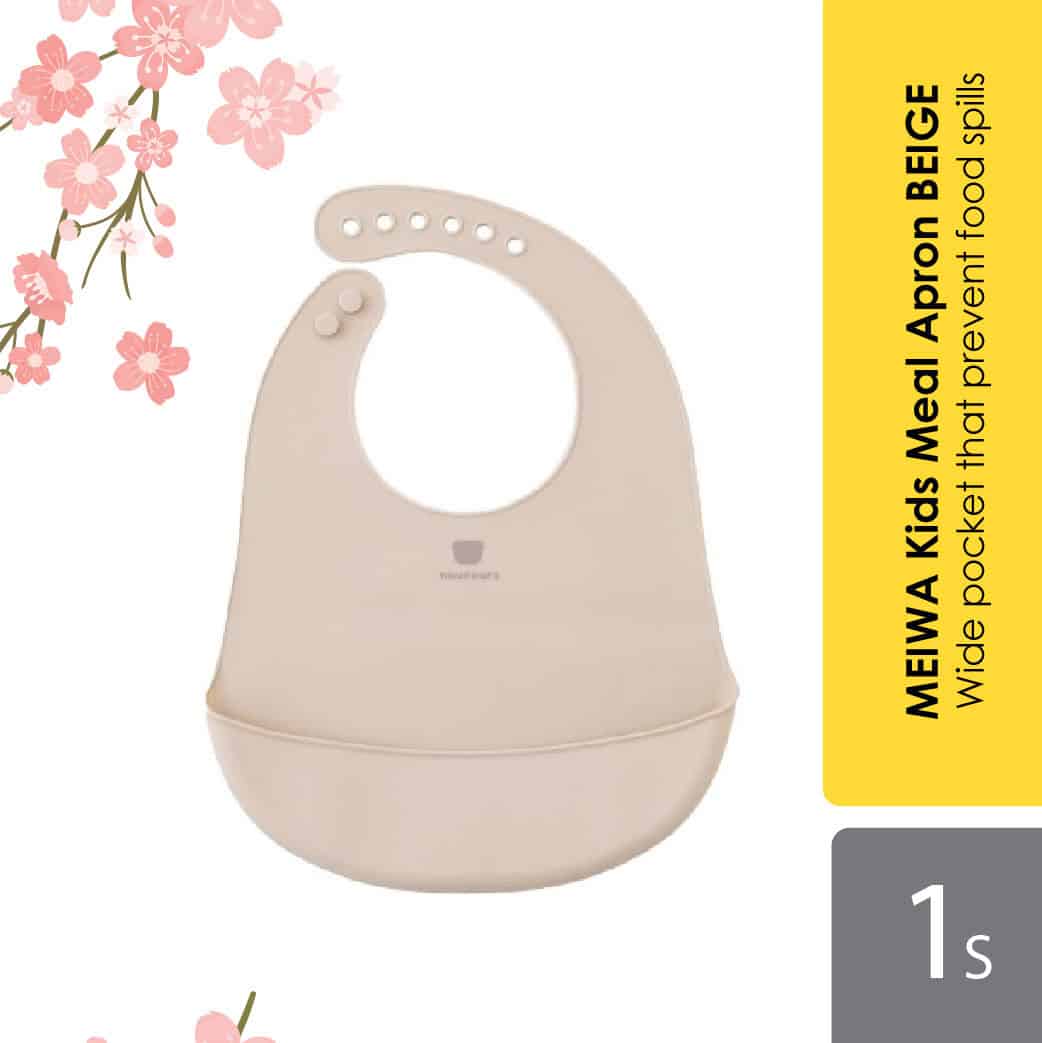 sugi-baby-silicon-apron-grey-beige-1s-messy-feeding-baby-bibs-be