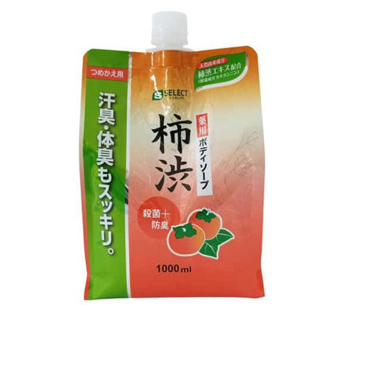 s-select-kakishibu-body-soap-refill-1000ml