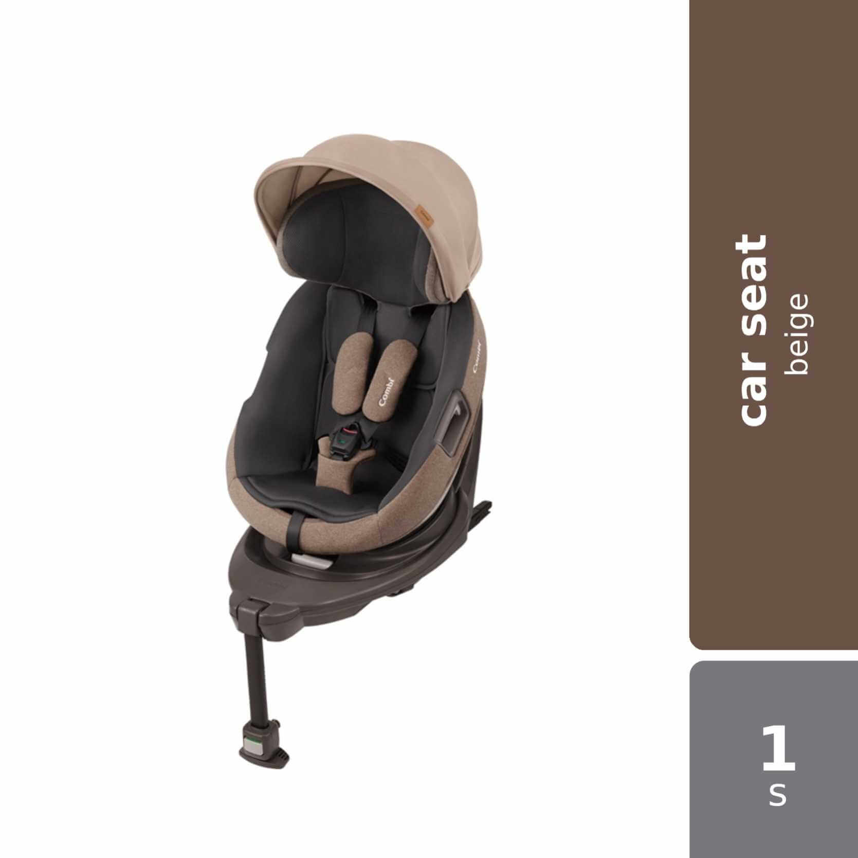 combi-the-s-isofix-eggshock-car-seat-beige