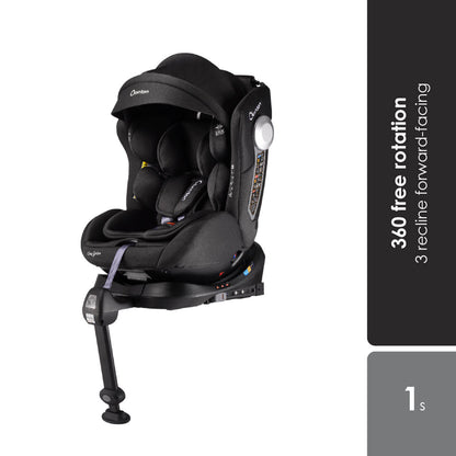 quinton-one-spin-360-safety-car-seat-black