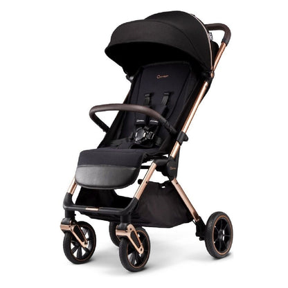quinton-roxy-stroller-black-rose-gold-luxury-aluminium-frame-black-rose-gold
