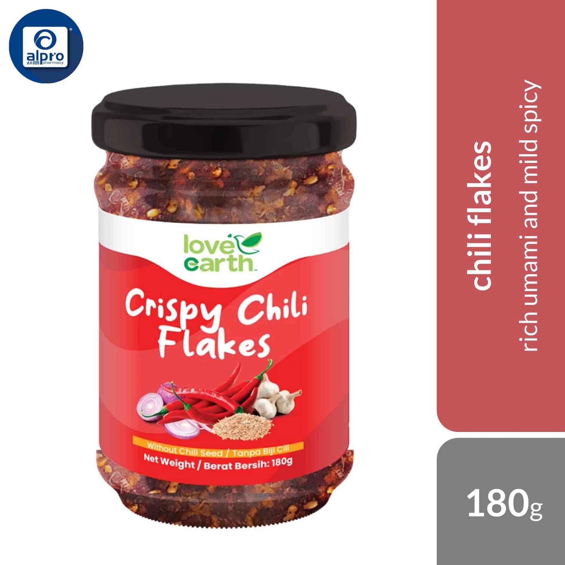 love-earth-crispy-chili-flakes-180g-healthier-alternative-to-traditional-malaysian-sambal
