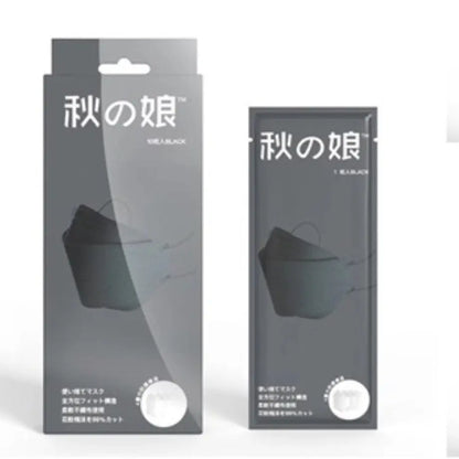 aki-no-musume-kf94-protective-face-mask-10s-box-box-black