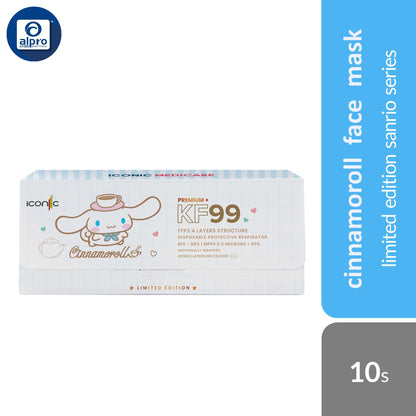 iconic-kf99-disposable-protective-respirator-adults-kids-mask product image 1