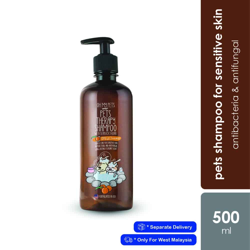 oh-my-pets-pet-therapy-shampoo-500ml-anti-bacteria-anti-fungal