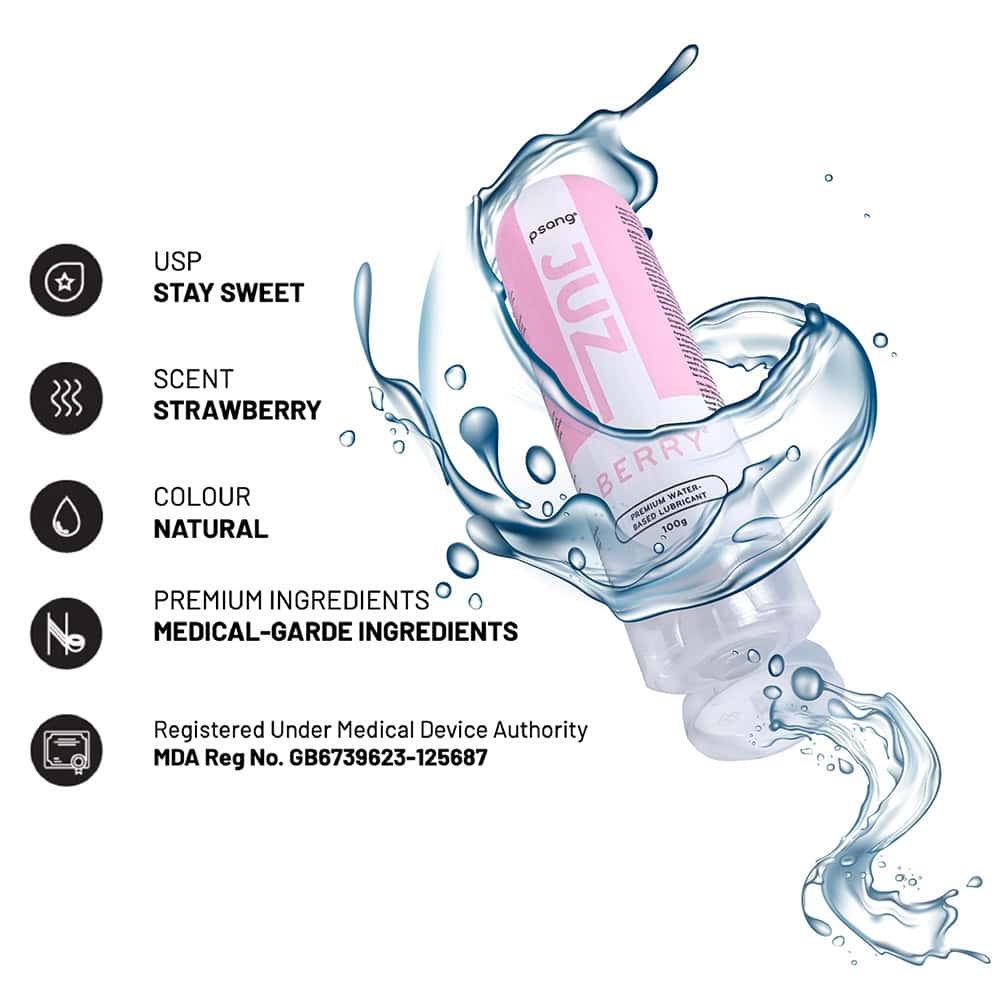 P'sang Premium Water Based Lubricant (Juz Berry / Juz H2O) 100g | Deep P'sang Premium Water Based Lubricant (Juz Berry / Juz H2O) 100g | Deep