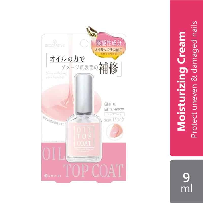 shobido-decorative-oil-top-9ml-coat-clear-coat-pink product image 1