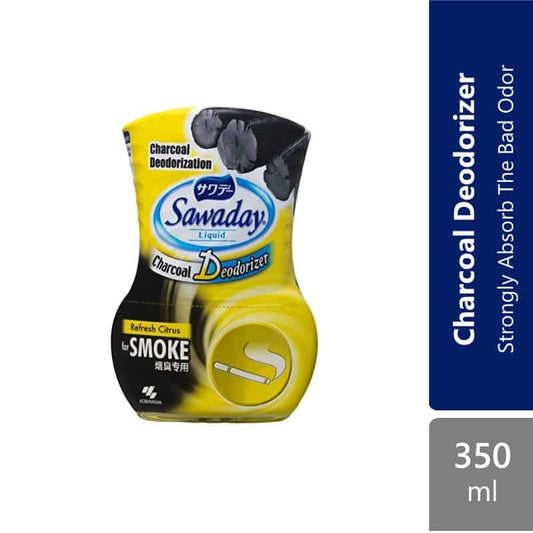 sawaday-charcoal-deodorizer-350ml-refresh-citrus-smoke-clean-incense-bath-floral-jasmine-food-citrus