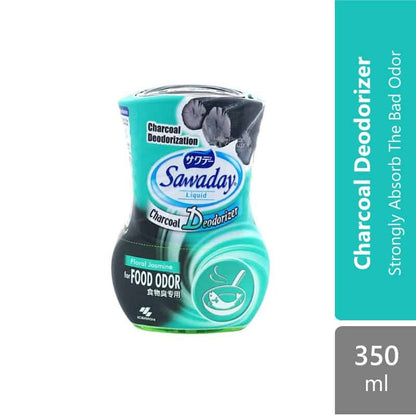 sawaday-charcoal-deodorizer-350ml-refresh-citrus-smoke-clean-incense-bath-floral-jasmine-food product image 1