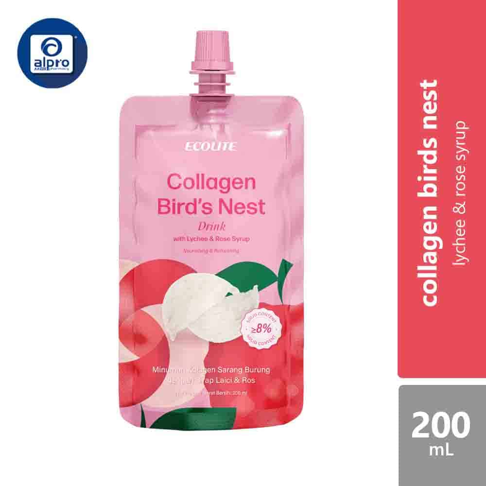 ecolite-collagen-birds-nest-drink-200ml-lychee-rose-syrup-longan product image 1