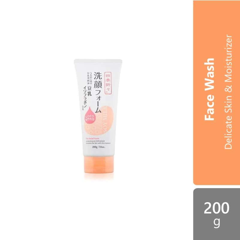 kumano-shikioriori-soy-milk-facial-foam-200g