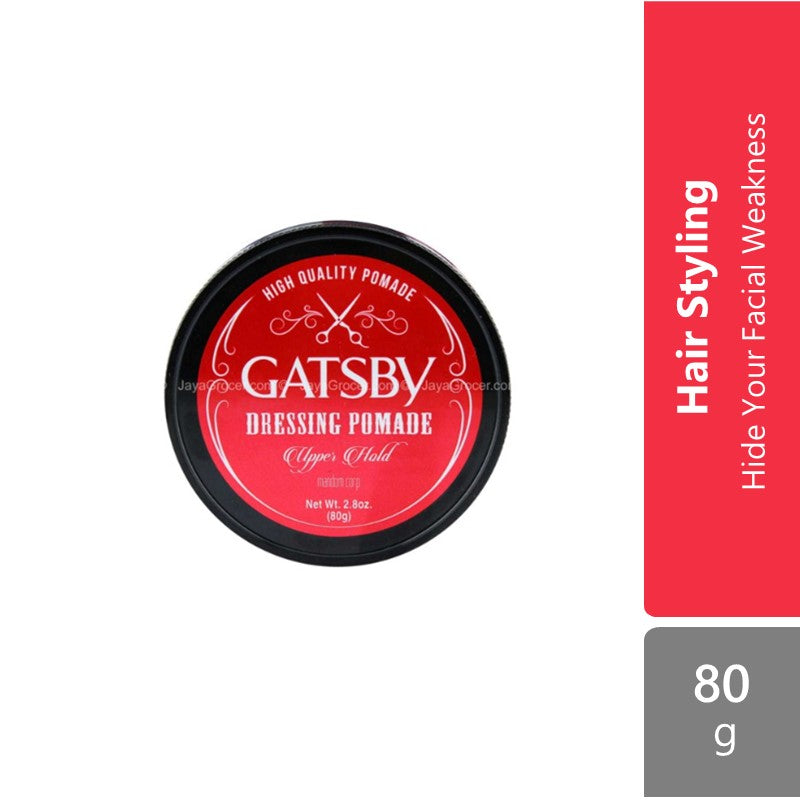 gatsby-dressing-pomade-80g-classical-tight-upper-hold-yuppie-mat product image 1