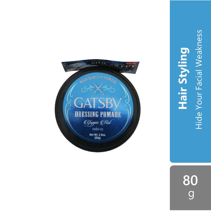 gatsby-dressing-pomade-80g-classical-tight-upper-hold-yuppie-mat-yuppie-mat