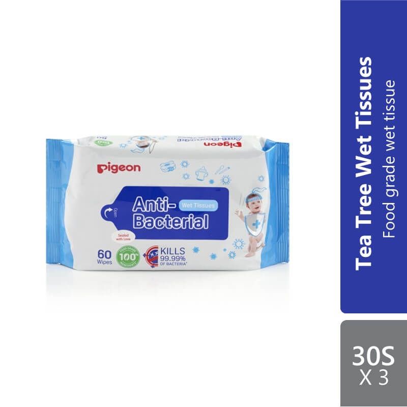 pigeon79983-tea-tree-anti-bacterial-wet-tissues-30s-x-3