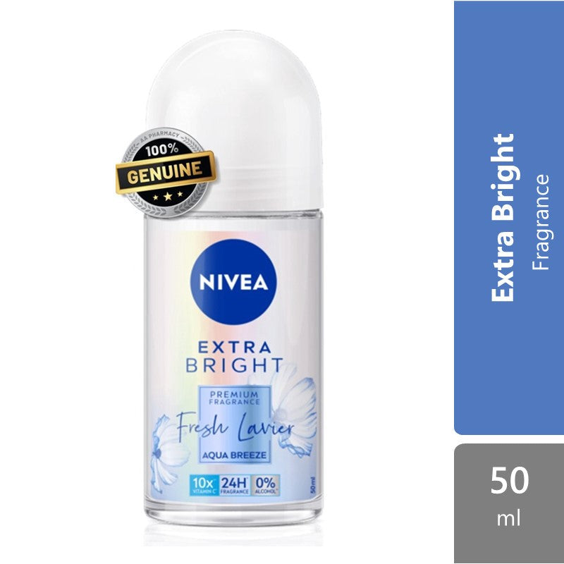 NIVEA パフューム　新品 Nivea 98541 (F) Extra Bright Velvet Romance Ro 50ml (New) - Alpro