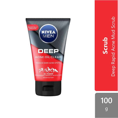 nivea-men-88521-deep-rapid-acne-oil-clear-mud-scrub-100g-new