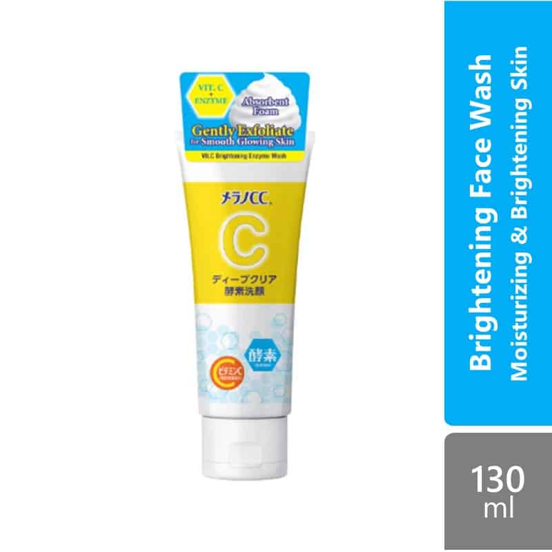 melano-cc-vit-c-enzyme-wash-130g-moisturizing-brightening-skin