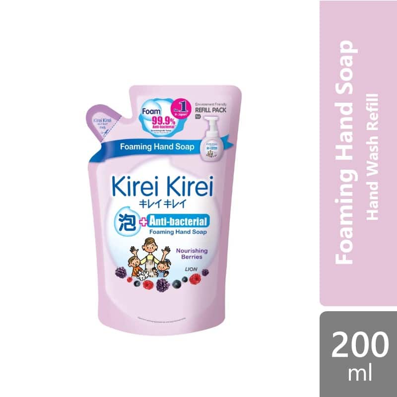 kirei-kirei-anti-bacterial-foaming-hand-soap-refill-200ml-99-9-anti-bacterial-protection-nourishing-berries