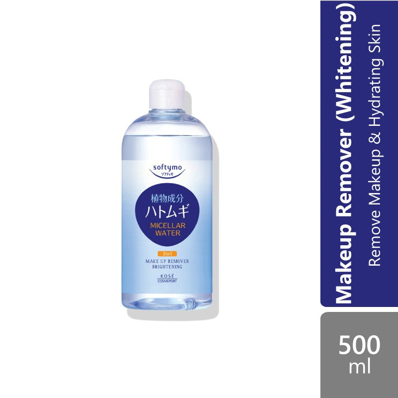 kose-cosmeport-softymo-micellar-water-make-up-remover-500ml-moisturizing-white product image 1