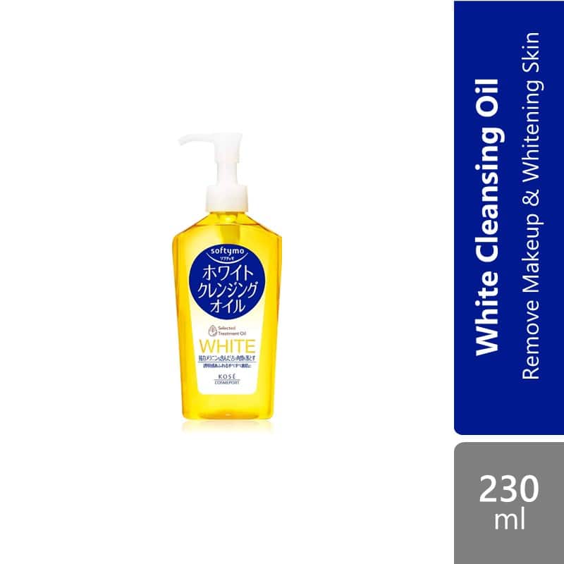kose-cosmeport-softymo-cleansing-oil-230ml-deep-speedy-white-white-cleanisng