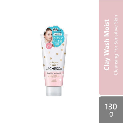 kose-cosmeport-softymo-lachesca-clay-wash-130g-clear-moist-moist