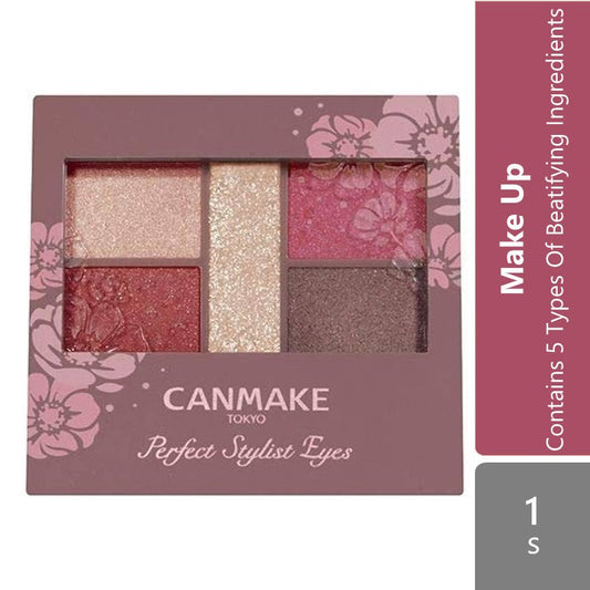 Canmake Perfect Stylist Eyes ( 14 Antique Ruby \19 Urban Copper \ 22 Apricot Peach \ 23 Almond Cancle ) Canmake