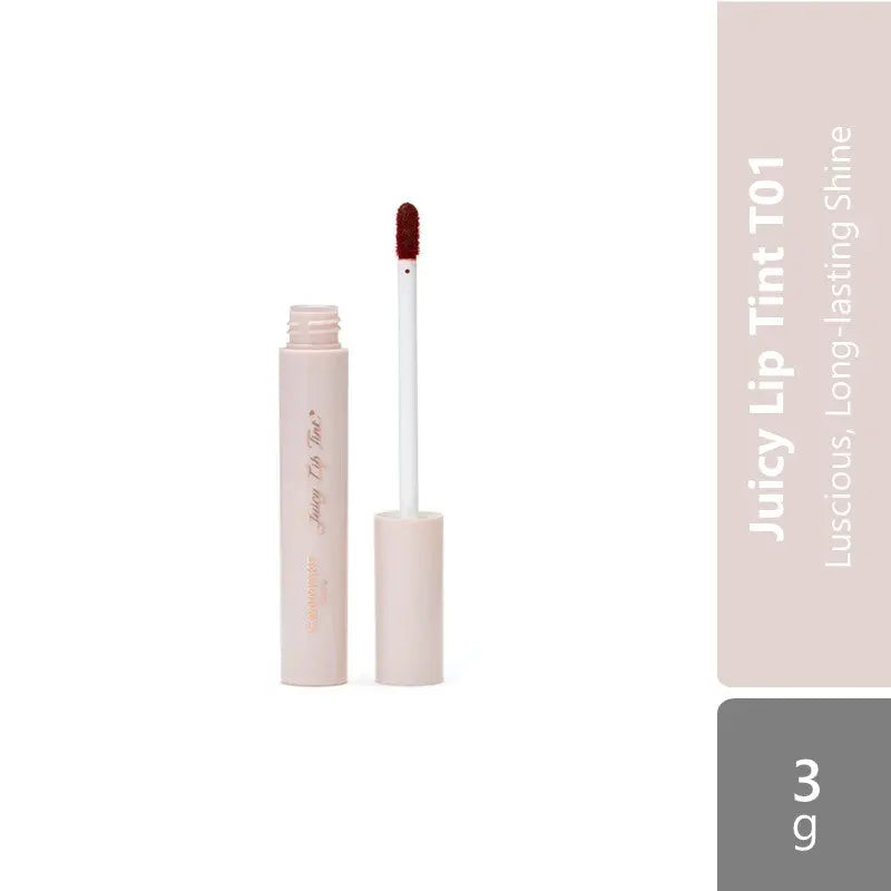 Canmake Juicy Lip Tint (T01/T02/T03/T04/T05) | Luscious, long-lasting shine Canmake