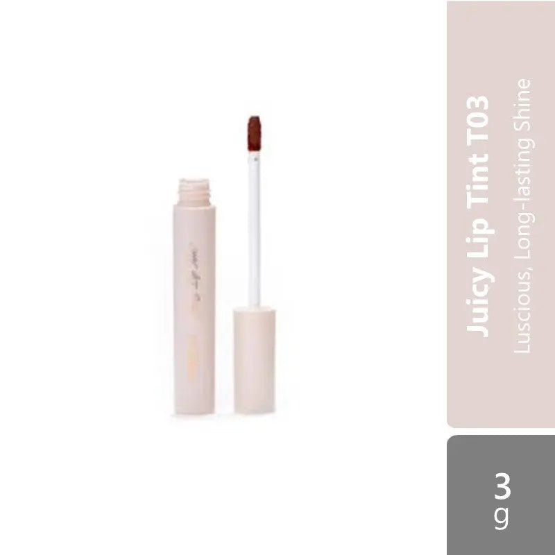 Canmake Juicy Lip Tint (T01/T02/T03/T04/T05) | Luscious, long-lasting shine Canmake