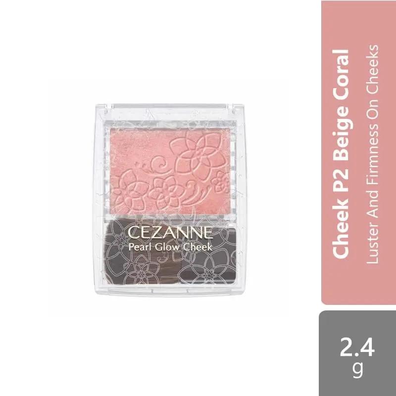 cezanne-pearl-glow-cheek-p1-gold-peach-p2-beige-coral-luster-and-firmness-on-cheeks product image 1